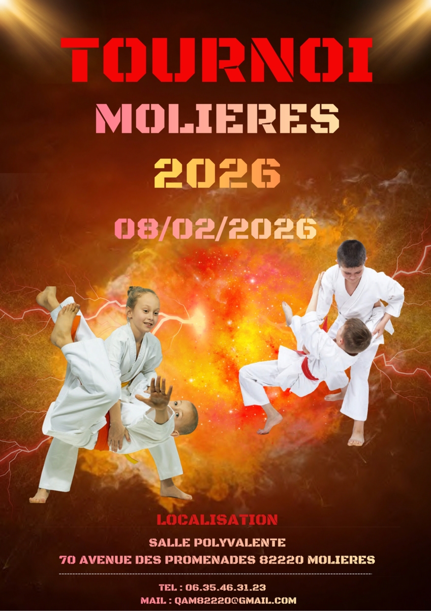 3ème Tournoi Interclubs de Judo du Tarn-et-Garonne à Molière