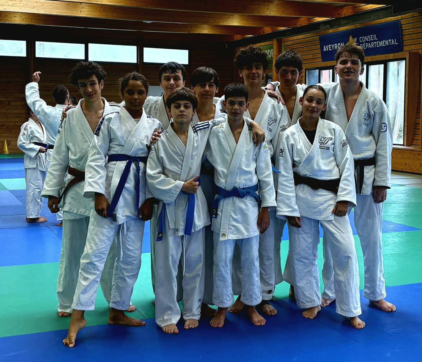 Stage sportif de la zone Nord : nos minimes et cadets à Rodez !