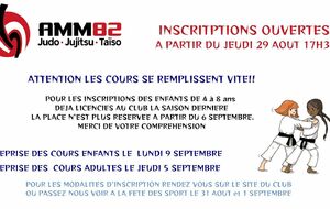 Attention cours enfants pour les 4 à 8 ans