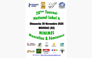 Tournoi Minimes de Moissac 30 Novembre